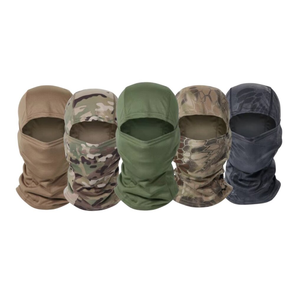 5 Pcs Tactical Balaclava for Outdoor Full Face Mask